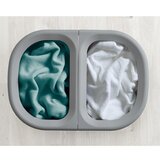 Joseph Joseph Svetlo siv tekstilni koš za perilo 2x40 l Duo – | Shoptok.si