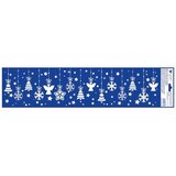  Nalepke za okno z božičnim motivom in bleščicami, 64 x 15 cm - različne | Shoptok.si