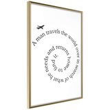  Poster - Travel Broadens the Mind 30x45 Cijene