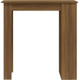 vidaXL Barski stol sa stalkom boja hrasta 102 x 50 x 103,5 cm iverica | shoptok.hr