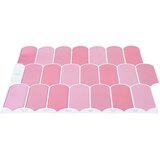  Pernata pločica 20 pcs Ružičasta 30 x 30 cm Poliuretan i PET | shoptok.hr