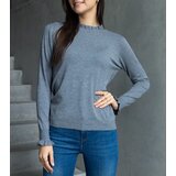 UR/CEO Grey soft sweater with ruffle detail Luel | ePonuda.com