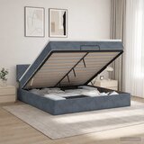  od pjene s madracem i LED-om Tamnosiva 140 x 190 cm | shoptok.hr