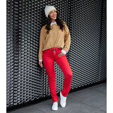 Gemre White leather lace-up sneakers Camilla | shoptok.hr