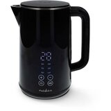 Nedis 1,7L 2200W električni čajnik z indikatorjem temperature, Črna, (5000071228) | Shoptok.si