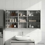  Komplet omaric za kopalnico s polico 3 pcs 110 x 10,5 x 60,5 cm, (5000245771) | Shoptok.si