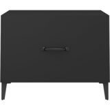  Stolić za kavu s metalnim nogama 2 kom crni 50 x 50 x 40 cm | Eponuda.ba