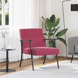 vidaXL fotelja Vinska crvena 59 x 75 x 78 cm Baršun Cijene