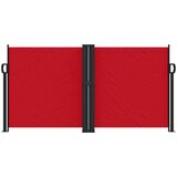 vidaXL Zložljiva stranska tenda rdeča 120x600 cm | Shoptok.si