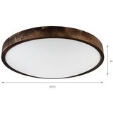  plafonsko svetlo oak smoky slim 3xE27/15W/230V prečnik 47 cm hrast/tamno braon | Eponuda.com
