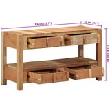 TV ormarić 83x33x46 cm od masivnog obnovljenog drva | shoptok.hr