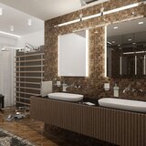  NIMCO ZP 11001 - LED ogledalo za kupatilo sa pozadinskim osvetljenjem, 6500K, 70x50 cm, IP44 | Eponuda.com
