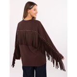 Factory Price Blouse-IT-BZ-21695.10-dark brown | Shoptok.si