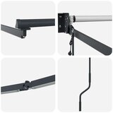  Električni zložljivi okvir tende Antracit 3,5 x 2,5 m Aluminij, (5000207067) | Shoptok.si