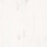 vidaXL Posteljni okvir brez vzmetnice bel 200x200 cm trdna borovina | Shoptok.si