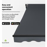 Blumfeldt CloudShade Senčnik, Pametno upravljanje, UV zaščita, Montaža na steno | Shoptok.si