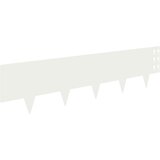  Ograda oko Travnjaka 10 pcs 100 x 25 cm Čelik Bijela | Eponuda.com