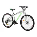 MTB Bicikla X-Caliber 26"/21 bela/neon zelena ( 650070 )