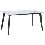 MID.YOU Jedilna Miza Alvaro Bela, Marmor | Shoptok.si