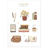 Simply Ollie Stikeri set Bookworm Cene