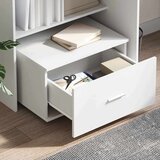  Stol s ladicama Bijelo 131,5 x 50 x 106,5 cm Konstruirano drvo | shoptok.hr