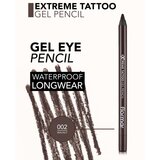 Flormar Extreme Tattoo Gel Penci vodoodporni gel svinčnik za oči odtenek 02 Walnut 1,2 g | Shoptok.si