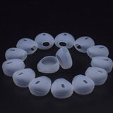 INF Silikonske nadomestne konice za slušalke 15-16 mm 10 par Transparent, (21246333) | Shoptok.si
