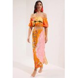 TRENDYOLMILLA Ženski komplet bluza i suknja Tbess25Au00080, Šareni | Eponuda.com