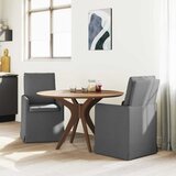  Trpezarijske stolice 2 pcs Tamno siva 57 x 67 x 98 cm tkanina | shoptok.hr