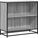 Maison Chic Knjižna omara - Knjižni regal siva sonoma 80,5x35x76 cm cm inženirski les, (21725483) Cene