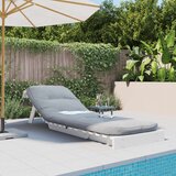  Futon na razvlačenje s madracem bijeli 70x206x11 cm borovina | shoptok.hr