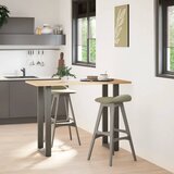  Noge za barski stol U-oblika 2 kom antracit 40 x (100-101) cm čelik | Eponuda.ba