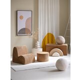 Wigiwama Rjav otroški tabure iz rebrastega žameta – | Shoptok.si