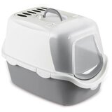 STEFANPLAST cathy easy clean mačje stranišče - siv - 56 x 40 x 40 cm | Shoptok.si