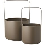 House Nordic Kovinski okrasni cvetlični lonci v kompletu 2 ks ø 24,5 cm Tule – | Shoptok.si