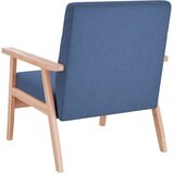  Fotelja od tkanine plava | Eponuda.com