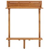 Balkonski barski stol 90x37x122,5 cm masivno bagremovo drvo | shoptok.hr