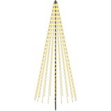  LED božićno drvce 235 cm 500 LED lampica Topla bijela Željezo | shoptok.hr