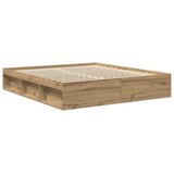  Okvir kreveta bez madraca boja hrasta artisan 180x200 cm | shoptok.hr