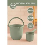 WALLXPERT Green Green set kante i lopatice BL-09108.09152 Cene