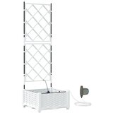 vidaXL Vrtni lonci s sistemom za namakanje Bel, (22010881) | Shoptok.si