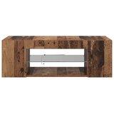 TV ormarić LED boja staro drvo 90x39x30 cm konstruirano drvo | shoptok.hr