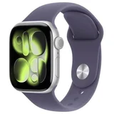 pametna ura watch series 11 GPS 46mm Silver aluminium case-purple fog sport band - m/l (MEVA4WF/A)