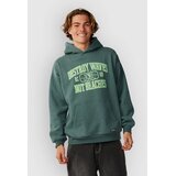 Rip Curl Disorder Pulover s kapuco muted green Cene