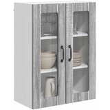  Zidni stakleni ormarić LUCCA Siva sonoma 60 x 31 x 80 cm | Eponuda.com