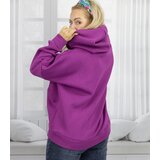 Pri Warm women's sweatshirt one-color basic with hood BROOKLYN | Shoptok.si