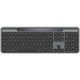 Logitech Signature Slim K980 Solar grafitna brezžična tipkovnica s slovenskimi tipkami | Shoptok.si