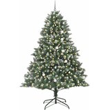  Umjetno božićno drvce Zelena 240 cm PVC, Plastika i Čelik | shoptok.hr