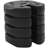 vidaXL Utezi za šator 4 kom crni 220 x 30 mm betonski Cijene