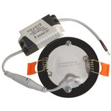  LED ugradna svetiljka GERD LED/3W/230V 4000K crna | Eponuda.com